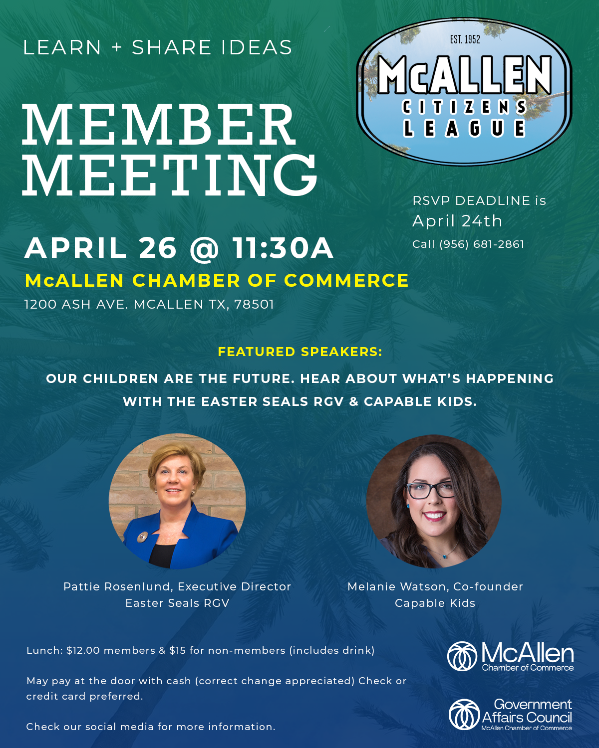 McAllen Citizens League - McAllen Chamber Of Commerce