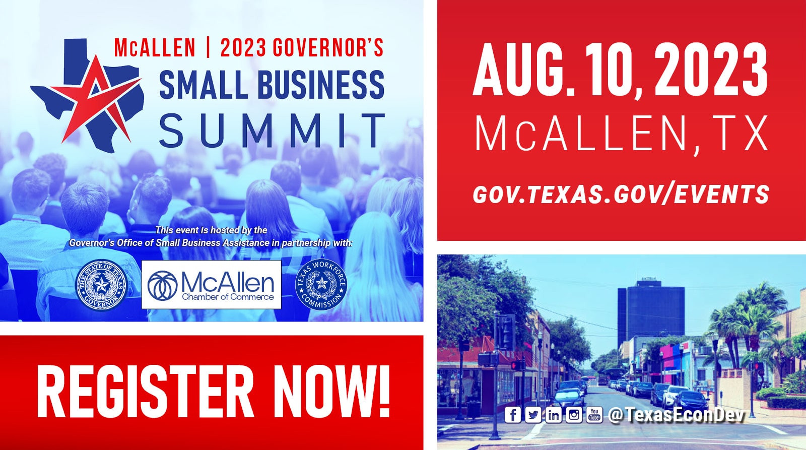 Governor's Small Business Summit McAllen McAllen Chamber of Commerce